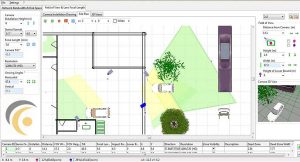 نرم افزار طراحی دوربین مداربسته